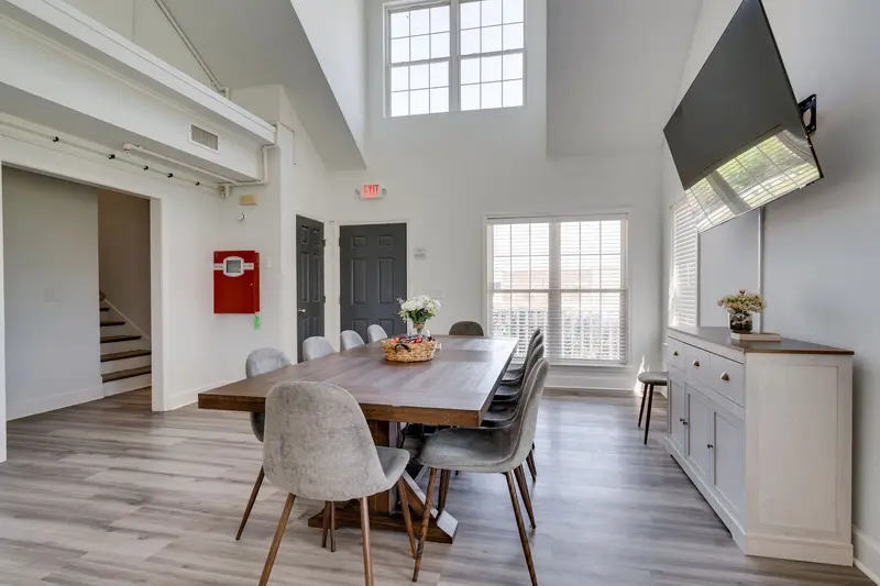 Dining room at Tennessee Detox Center
